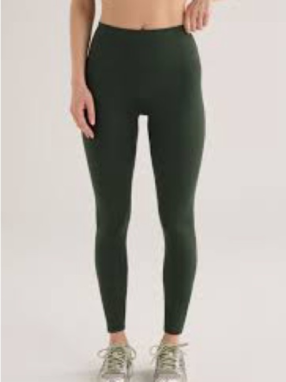 Varley Forest Green High-Rise Leggings
